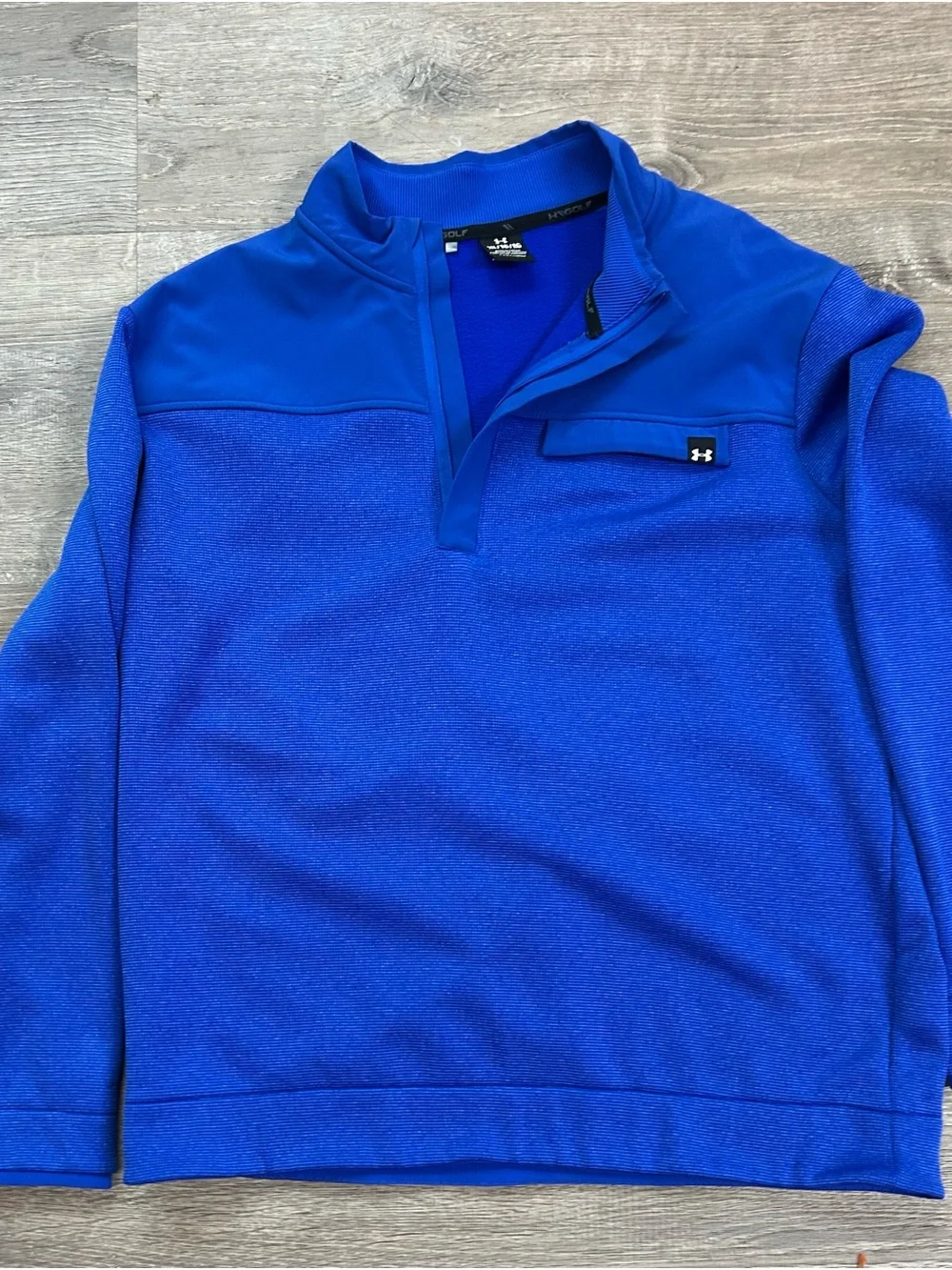 Under Armour Men’s Royal Blue Quarter-Zip Pullover